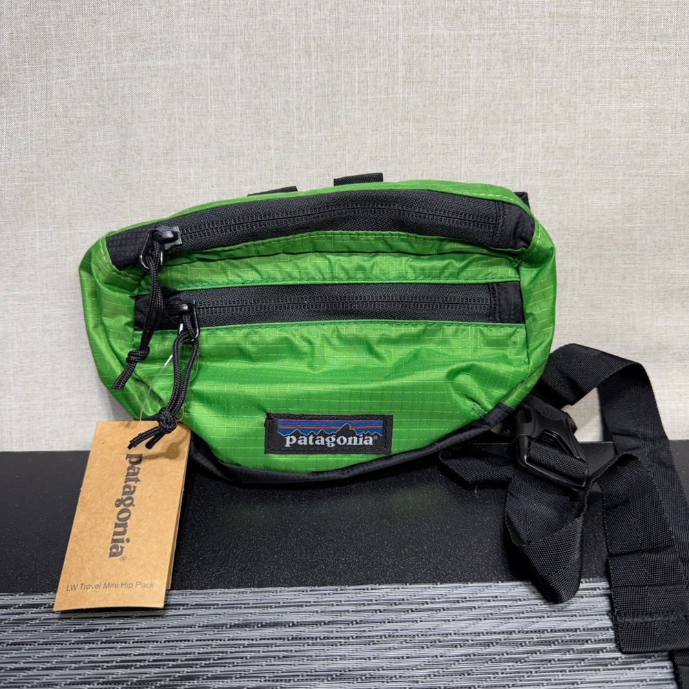 Patagonia Hip Pack Green Lightweight Travel Mini 49446 Gorpcore Hiking